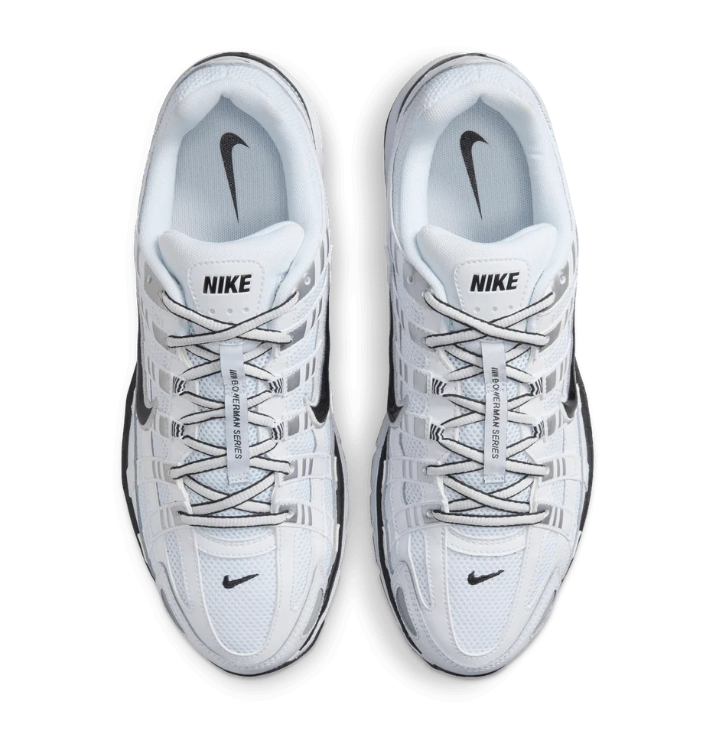Nike P-6000 Sneakers - White, Silver & Black