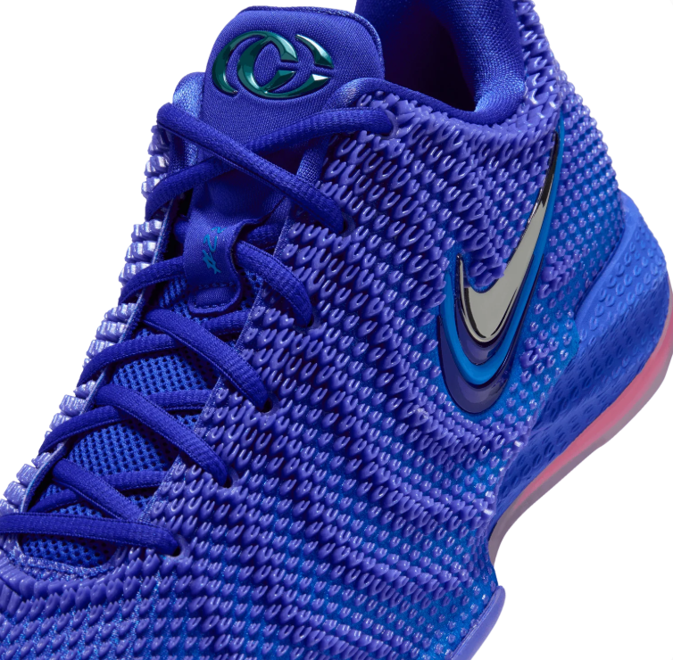Nike Air Basketball Shoes - Blue & Pink