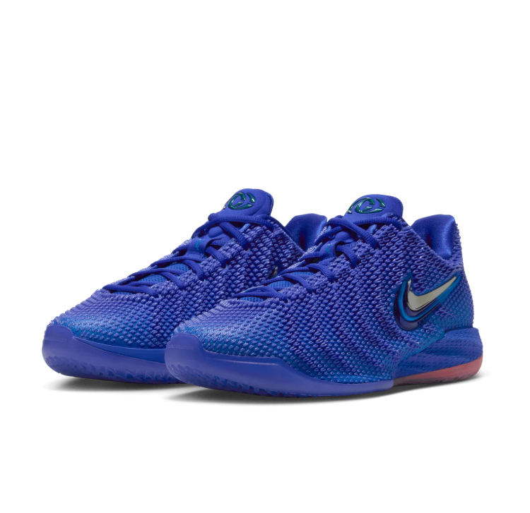 Nike Air Basketball Shoes - Blue & Pink