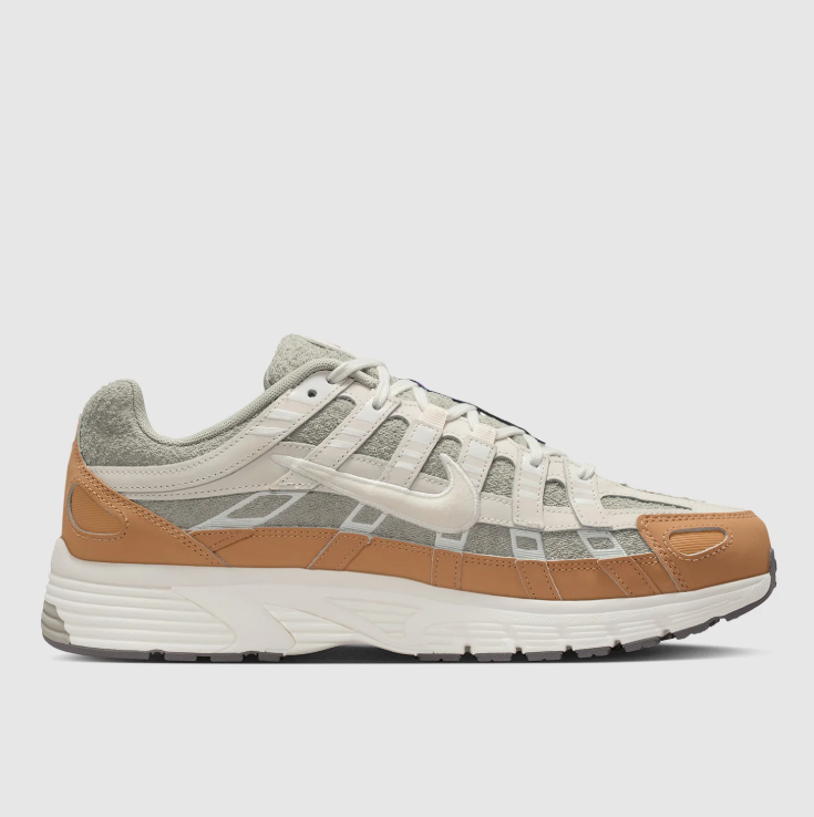 Nike P-6000 Sneakers - Cream, Grey & Tan