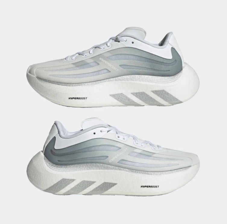 adidas Hyperboost Sneakers - White, Grey & Silver