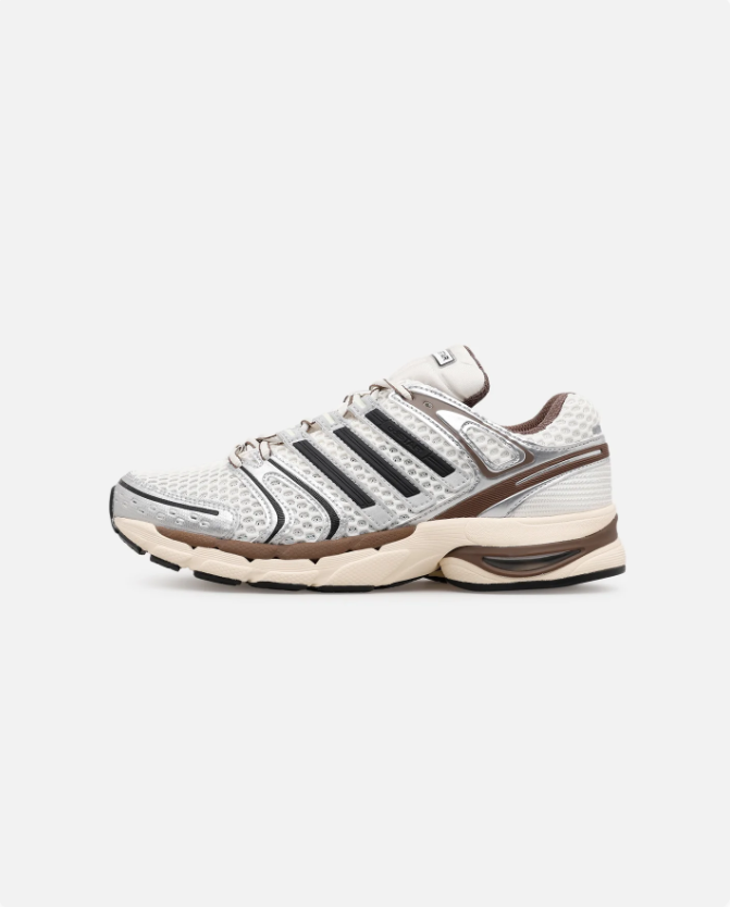 adidas Adistar Sneakers - White, Silver & Brown