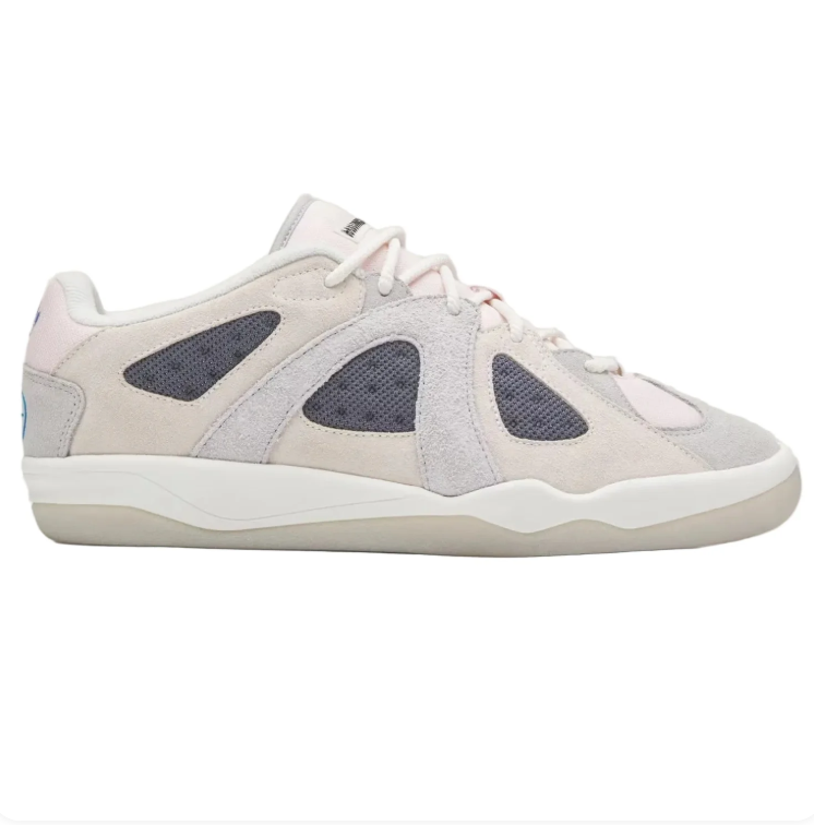 adidas Low-Top Sneakers - Light Grey, Pale Pink & Charcoal