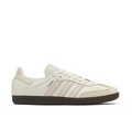 adidas Samba Sneakers - Cream & Pale Pink Dark Brown Sole
