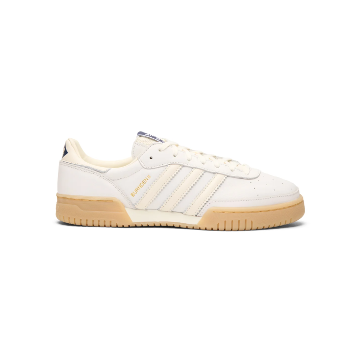 adidas Burnden Sneakers - Off-White & Cream with Gum Sole