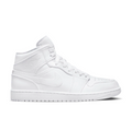 Nike Air Jordan High-Top Sneakers - Triple White