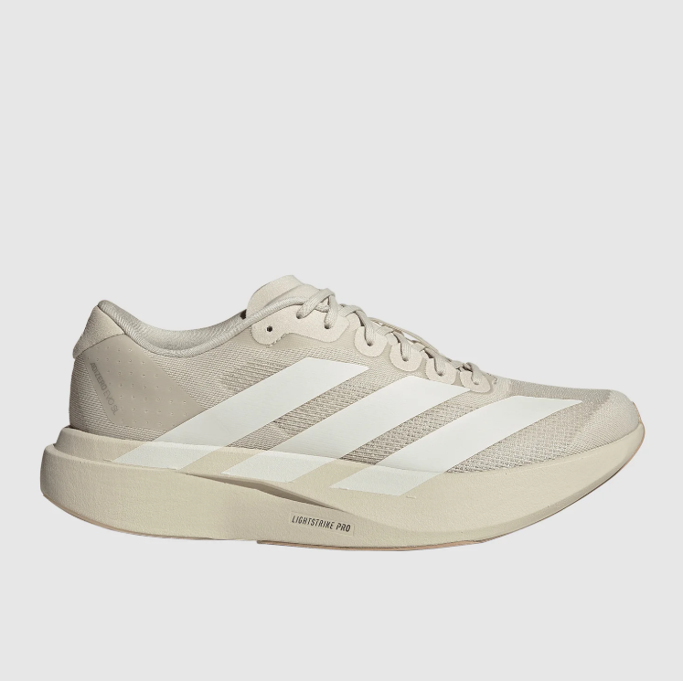 adidas Running-Style Sneakers - Light Beige & Cream