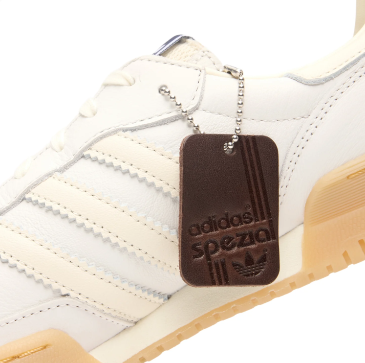 adidas Burnden Sneakers - Off-White & Cream with Gum Sole