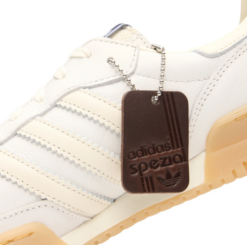 adidas Burnden Sneakers - Off-White & Cream with Gum Sole
