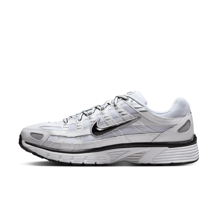 Nike P-6000 Sneakers - White, Silver & Black