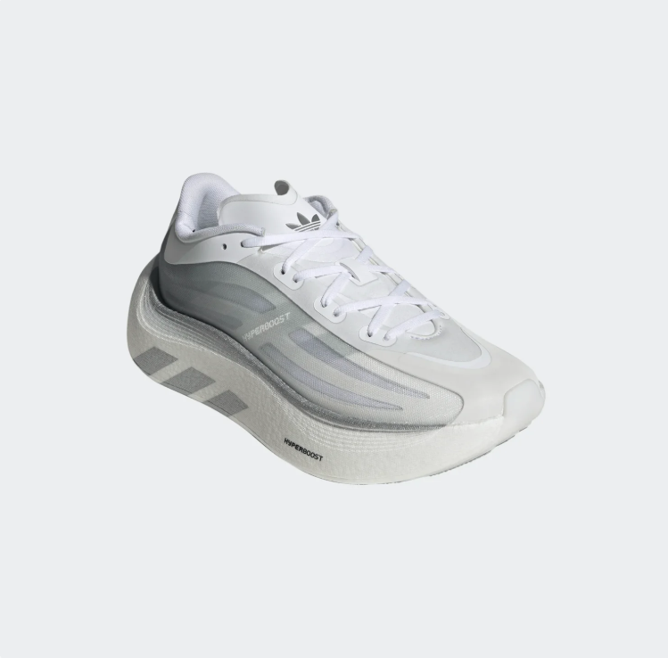 adidas Hyperboost Sneakers - White, Grey & Silver