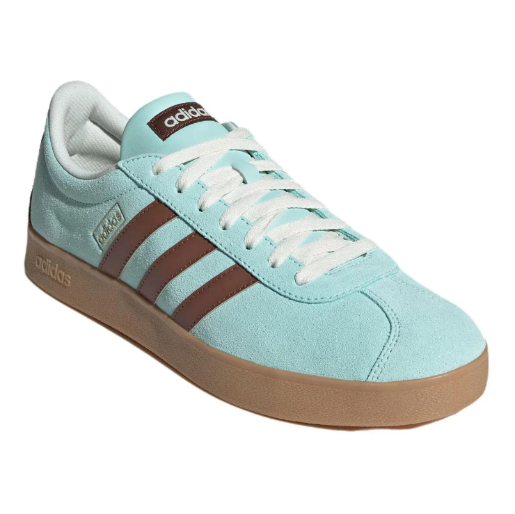 adidas Low-Top Sneakers - Mint Blue & Brown Gum Sole