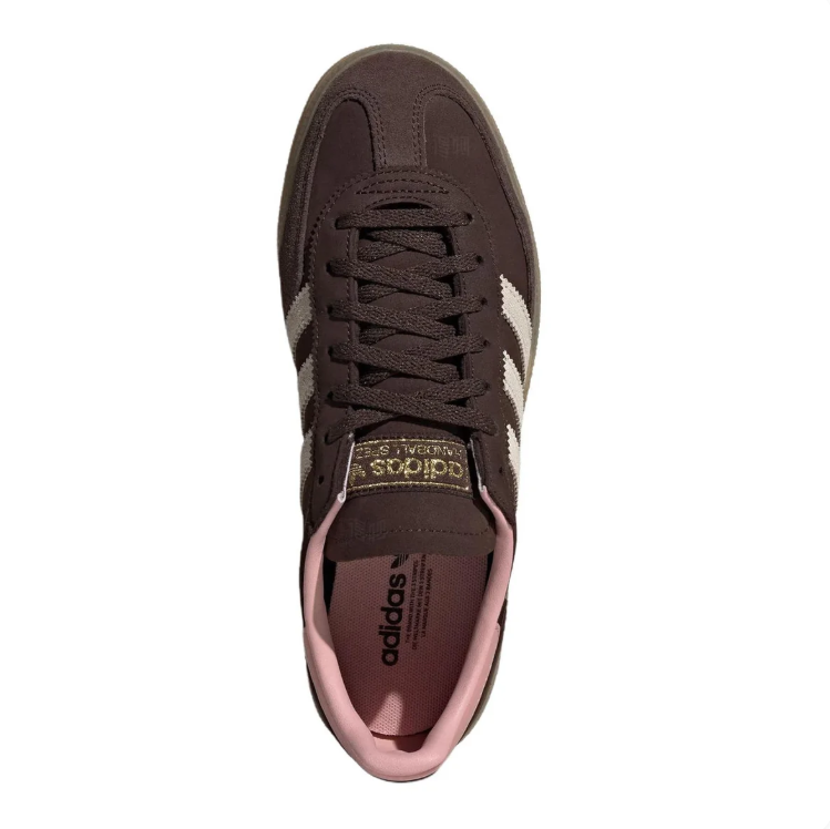 adidas Handball Spezial Sneakers - Chocolate Brown, Cream & Pink