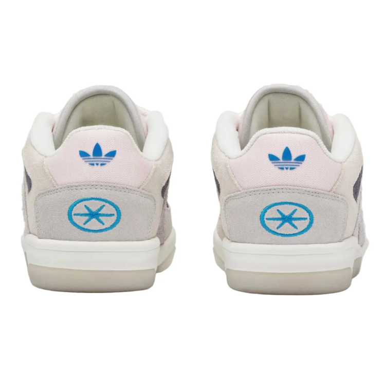 adidas Low-Top Sneakers - Light Grey, Pale Pink & Charcoal