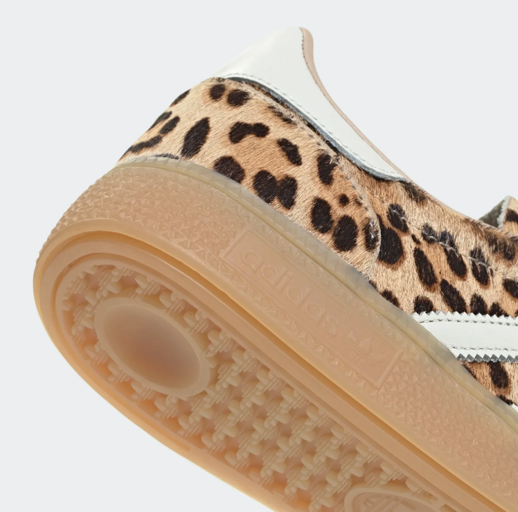 adidas Low-Top Sneakers - Leopard Print & Forest Green Gum Sole