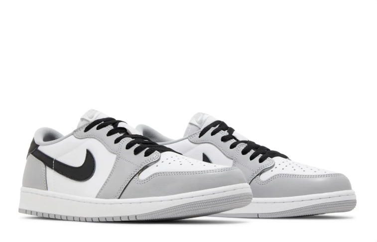 Nike Air Low-Top Sneakers - White, Light Grey & Black