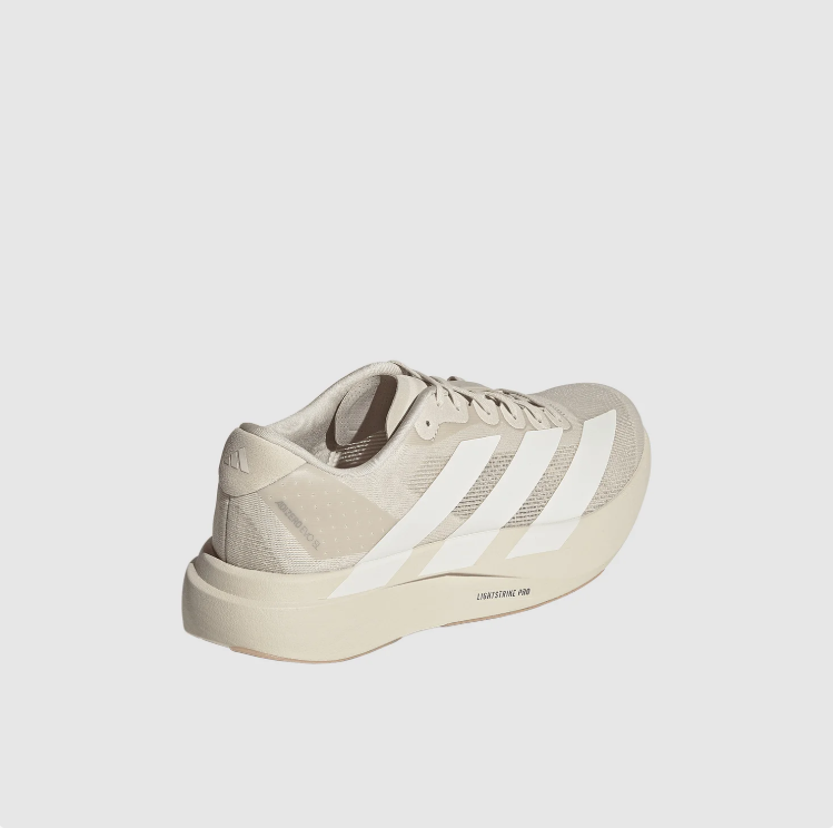 adidas Running-Style Sneakers - Light Beige & Cream