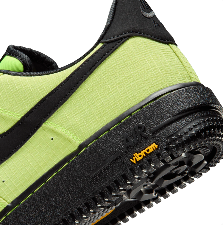 Nike Air Force 1 Low Sneakers - Volt Green & Black