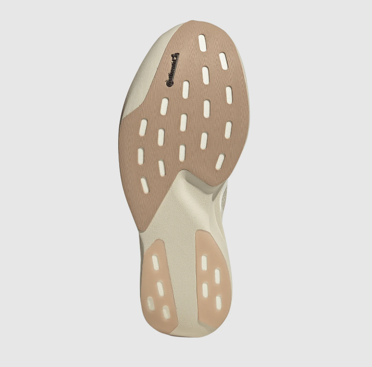 adidas Running-Style Sneakers - Light Beige & Cream
