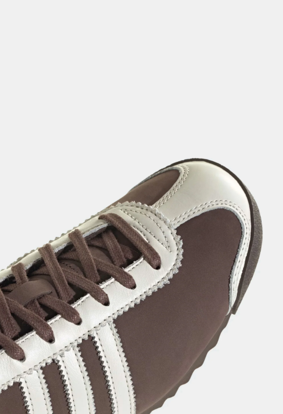 adidas Low-Profile Sneakers - Chocolate Brown & Cream