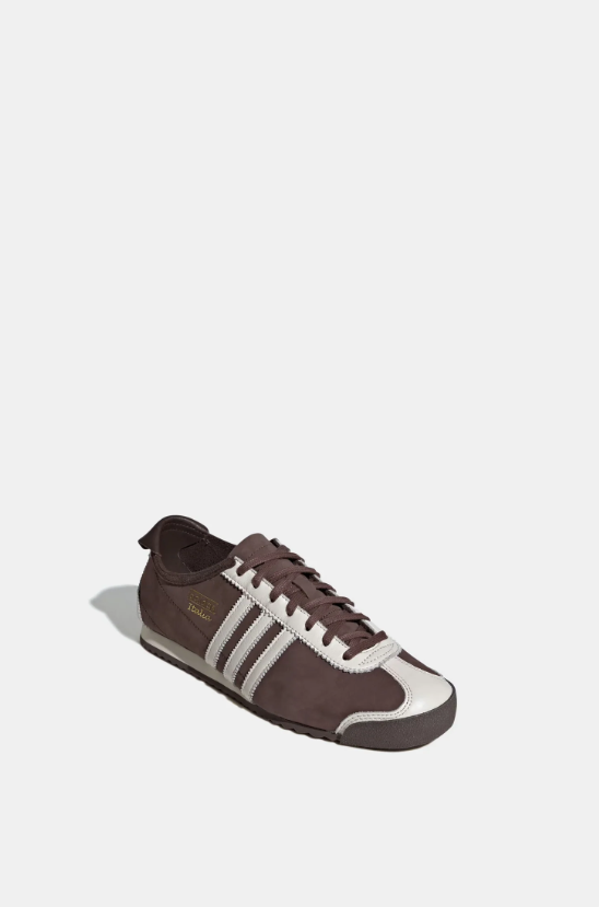 adidas Low-Profile Sneakers - Chocolate Brown & Cream