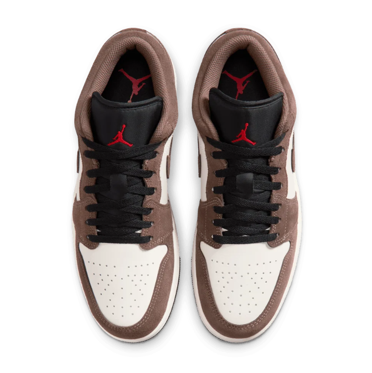 Nike Air Low-Top Sneakers - Mocha Brown & Cream with Black Sole