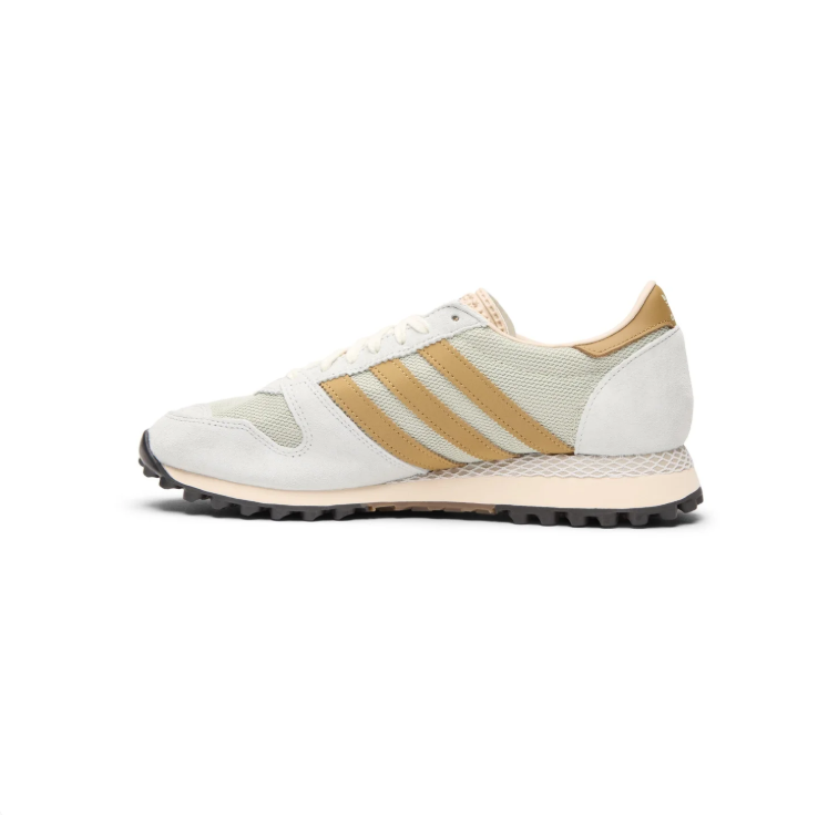 adidas Retro Runner Sneakers - Light Grey & Ochre