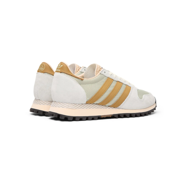adidas Retro Runner Sneakers - Light Grey & Ochre