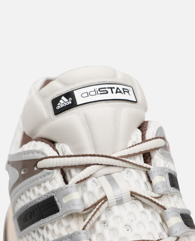 adidas Adistar Sneakers - White, Silver & Brown
