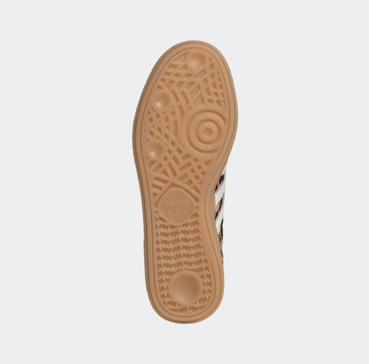 adidas Low-Top Sneakers - Leopard Print & Forest Green Gum Sole