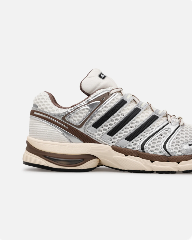 adidas Adistar Sneakers - White, Silver & Brown