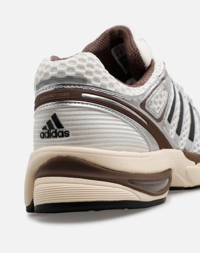 adidas Adistar Sneakers - White, Silver & Brown