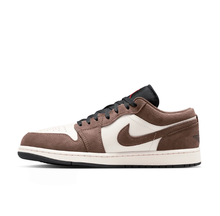 Nike Air Low-Top Sneakers - Mocha Brown & Cream with Black Sole