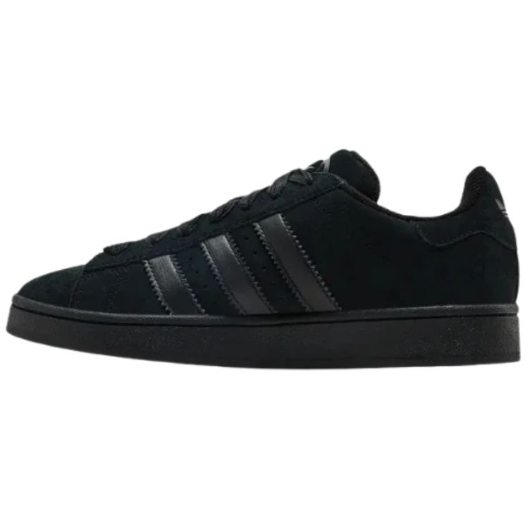 adidas Low-Top Sneakers - Black & Charcoal 3-Stripes