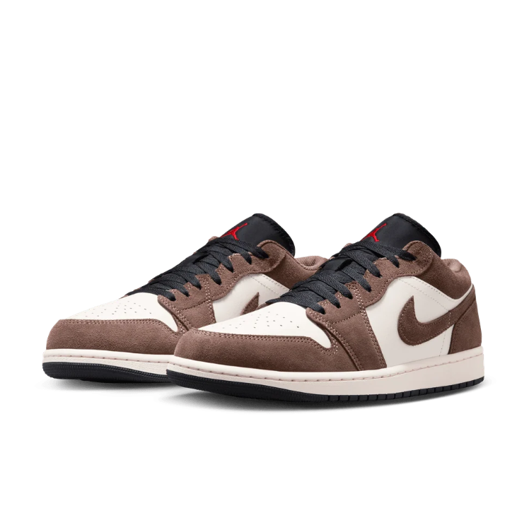 Nike Air Low-Top Sneakers - Mocha Brown & Cream with Black Sole