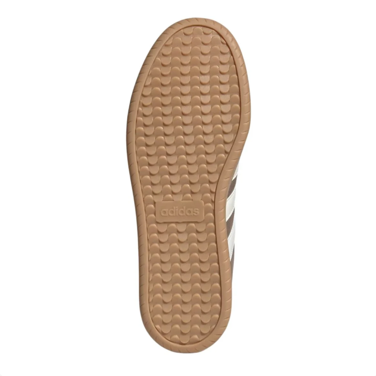 adidas Low-Top Sneakers - Taupe Brown & White Gum Sole