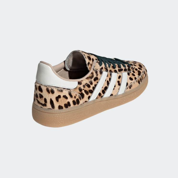 adidas Low-Top Sneakers - Leopard Print & Forest Green Gum Sole