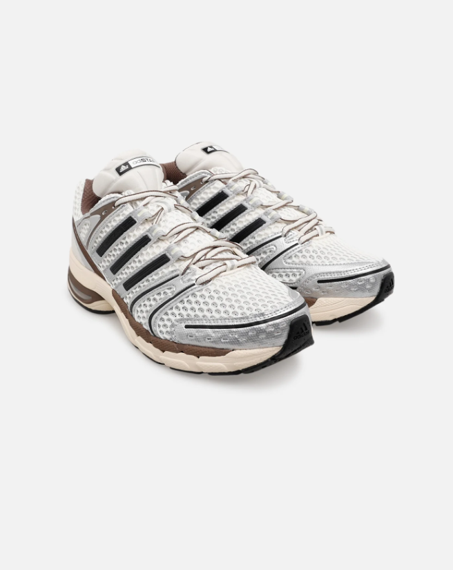 adidas Adistar Sneakers - White, Silver & Brown