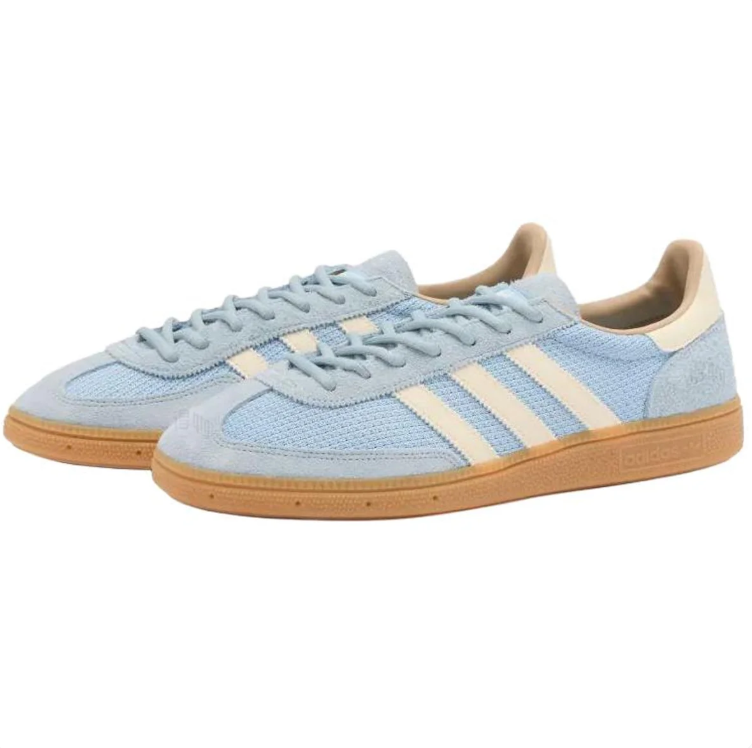 adidas Low-Top Sneakers - Powder Blue & Cream Gum Sole