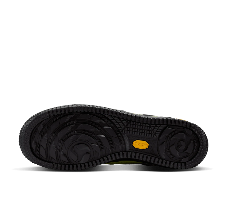 Nike Air Force 1 Low Sneakers - Volt Green & Black