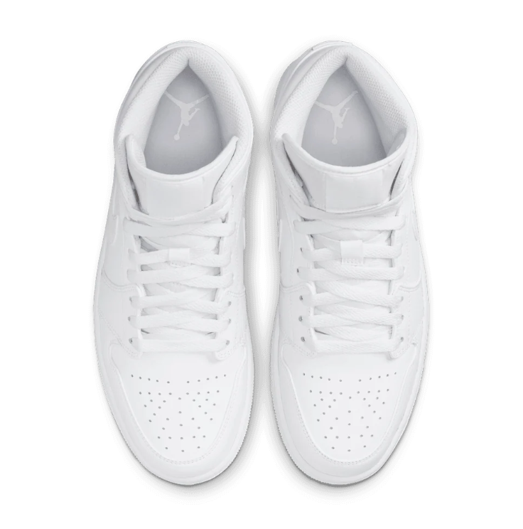 Nike Air Jordan High-Top Sneakers - Triple White