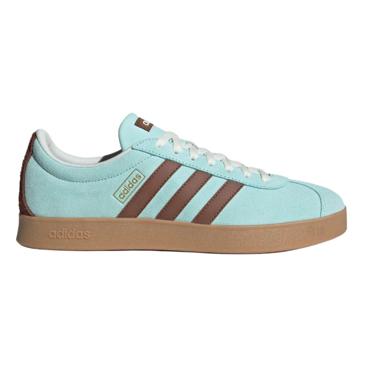 adidas Low-Top Sneakers - Mint Blue & Brown Gum Sole