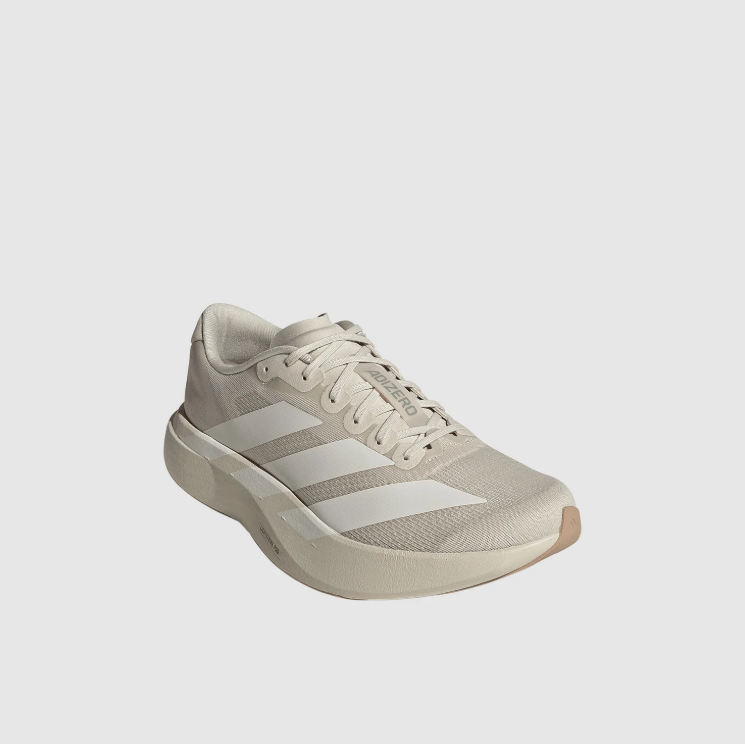 adidas Running-Style Sneakers - Light Beige & Cream