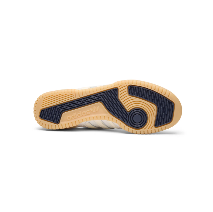 adidas Burnden Sneakers - Off-White & Cream with Gum Sole