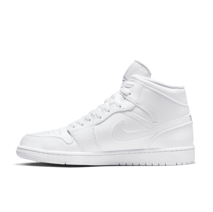 Nike Air Jordan High-Top Sneakers - Triple White