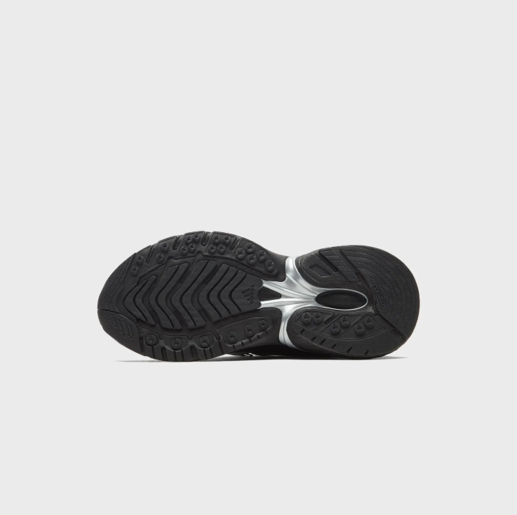 adidas Chunky Sneakers - Black & Silver Sculpted Sole